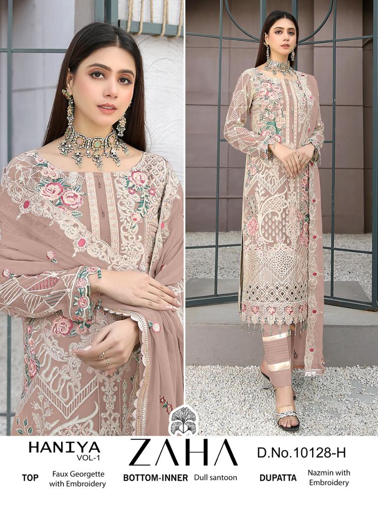 Zaha Haniya Vol 1 E To H Pakistani Suits Catalog
